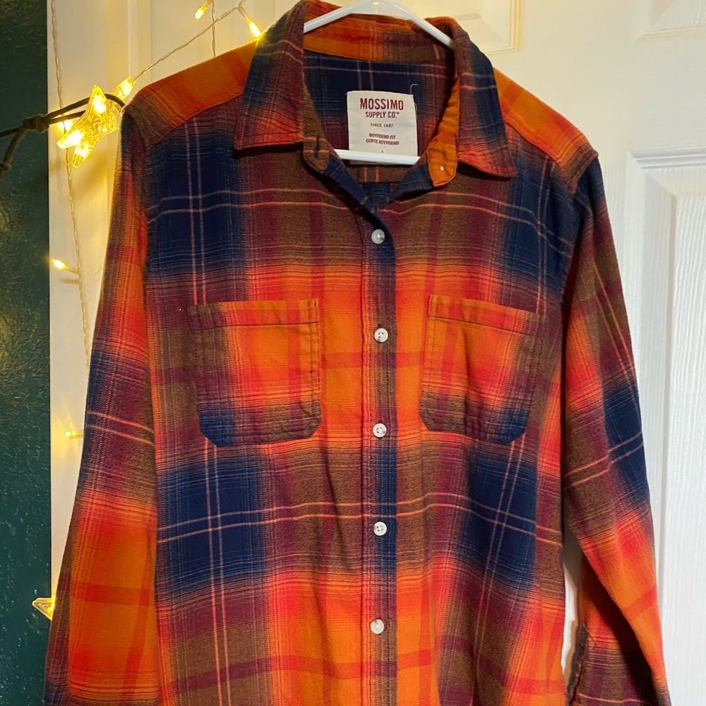 Boyfriend Fit Light Flannel